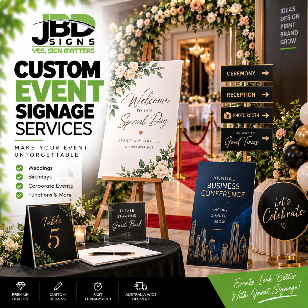 Custom Event Signage