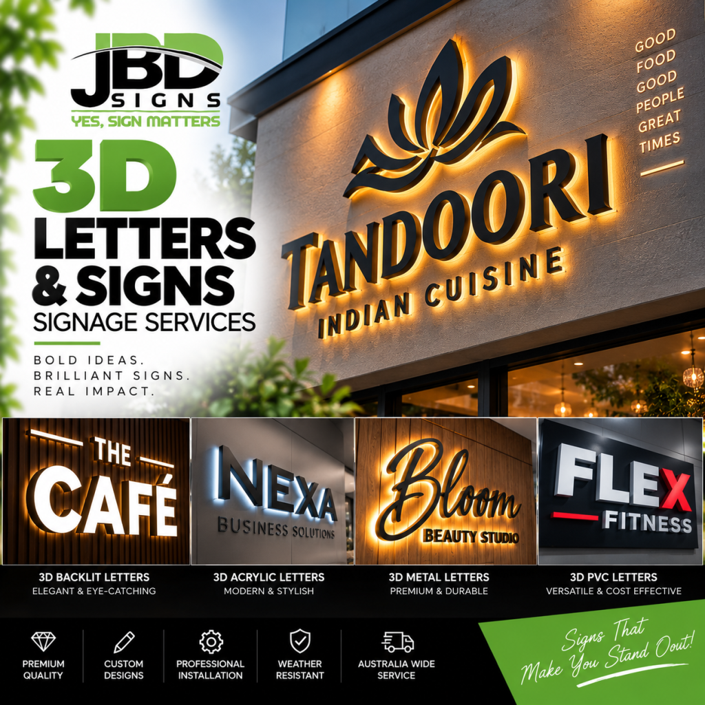 3D Letters & Signs
