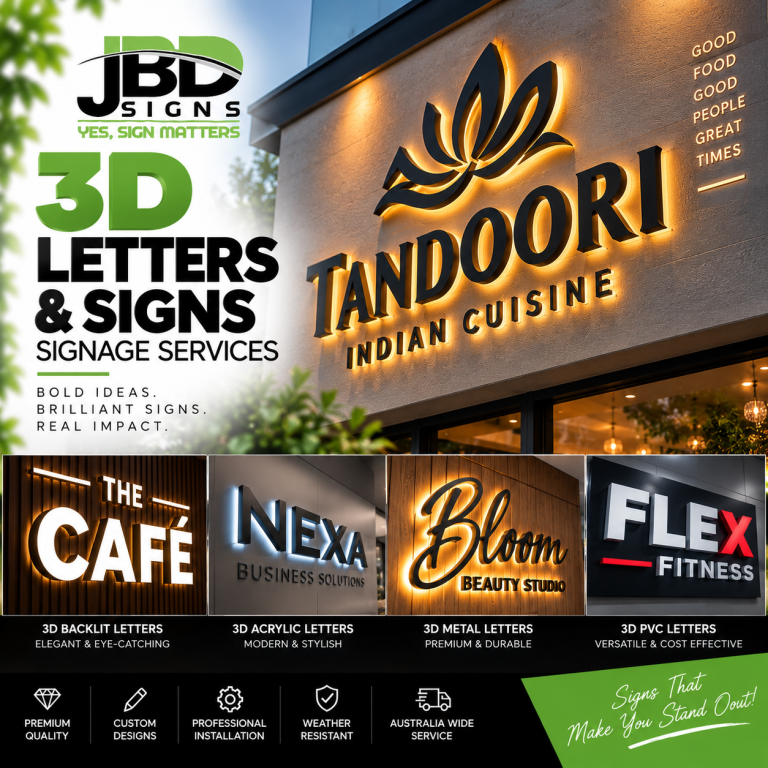 3D Letters & Signs