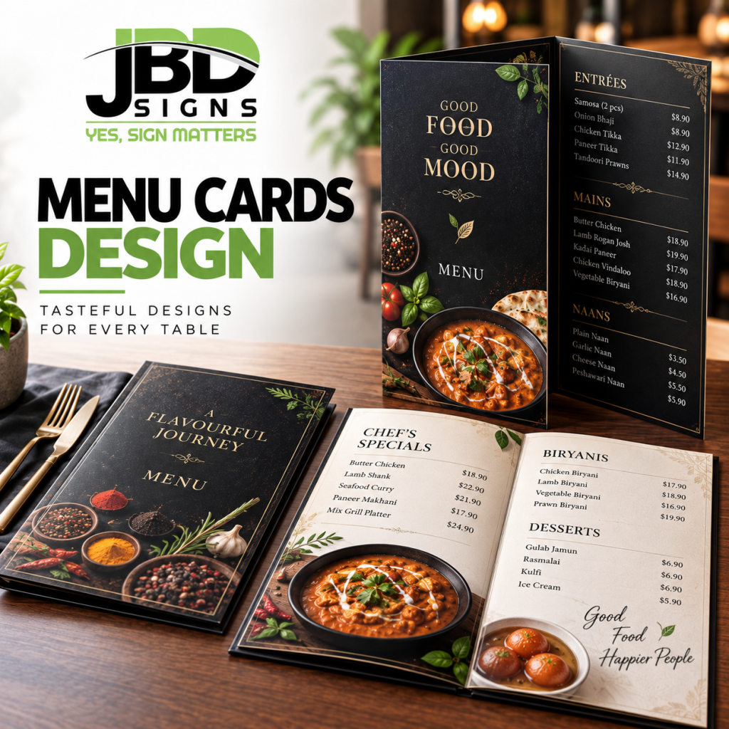 Menu Design