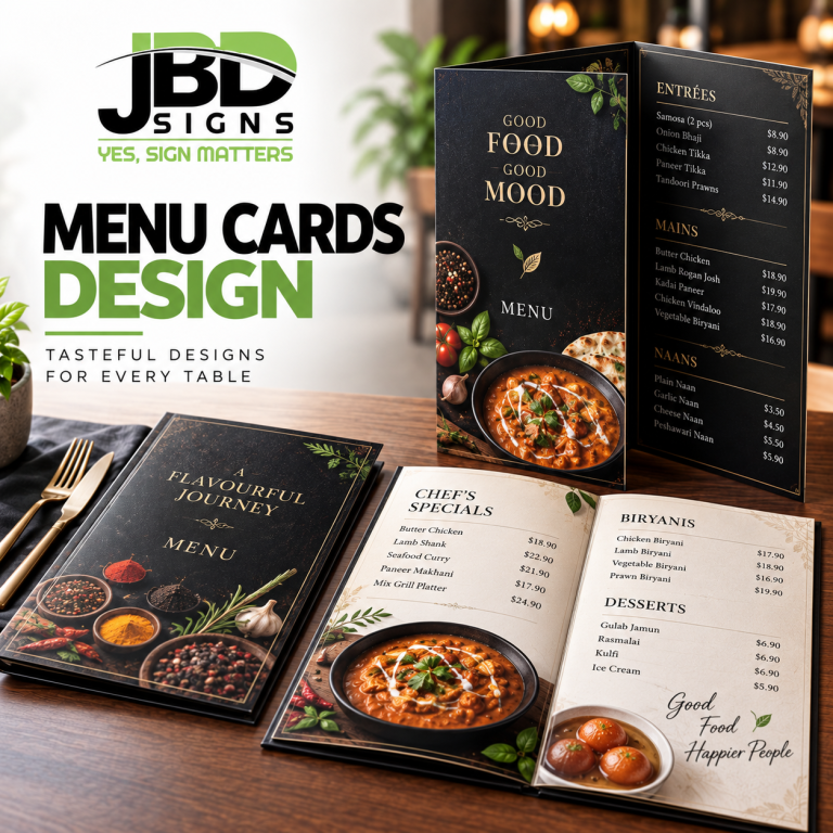 Menu Design