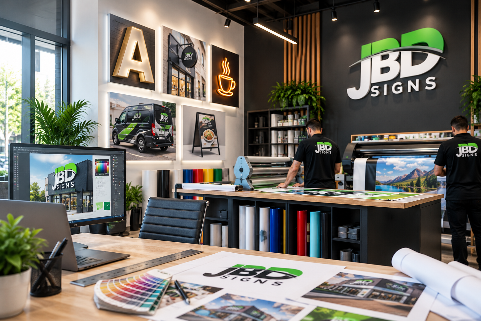 JBD Signs signage journey