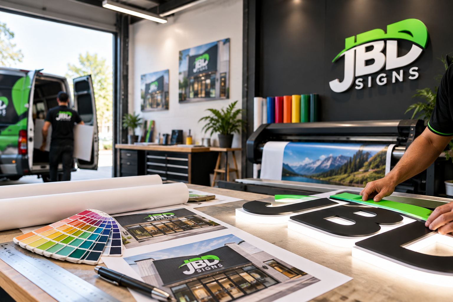Signage design project